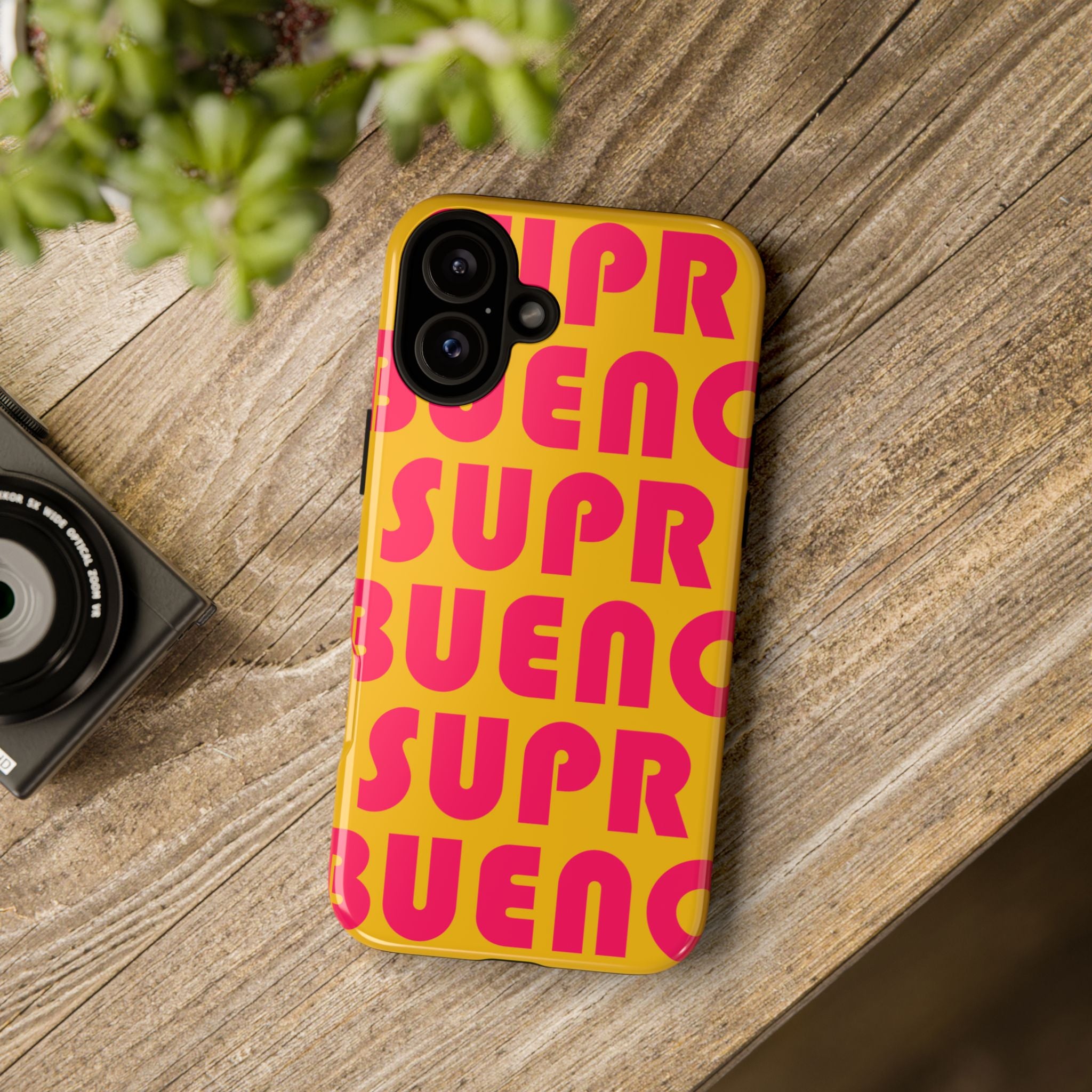 iPhone Case - Pink/Yellow